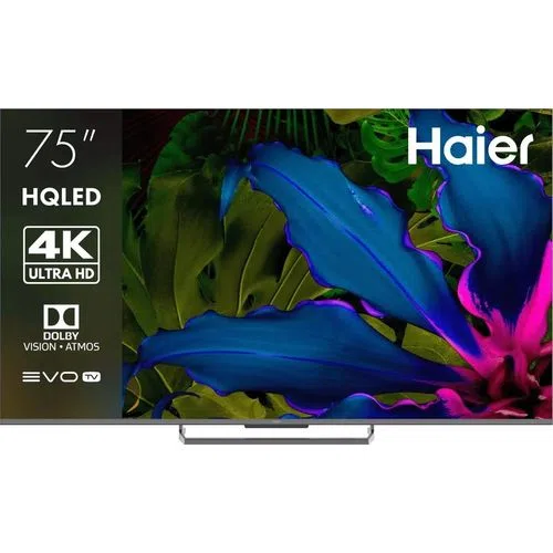 Телевизор Haier Smart TV S6, 75", 4K Ultra HD, HQLED, серый