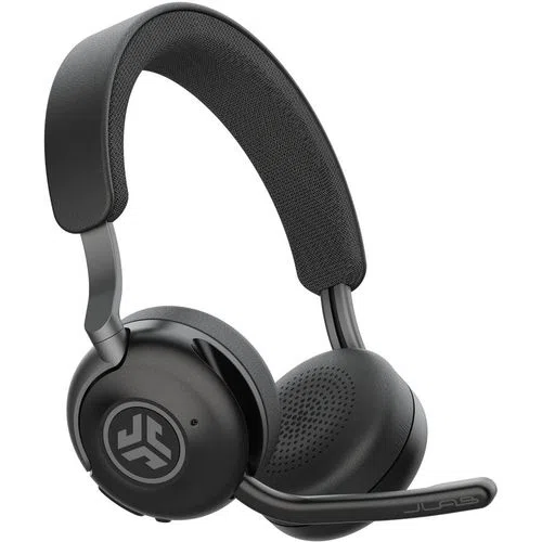 Гарнитура компьютерная Jlab Epic Work Anc Wireless Duo with Stand, для компьютера/мобильных устройств, накладные, Bluetooth, черный hbepicworkrblk63