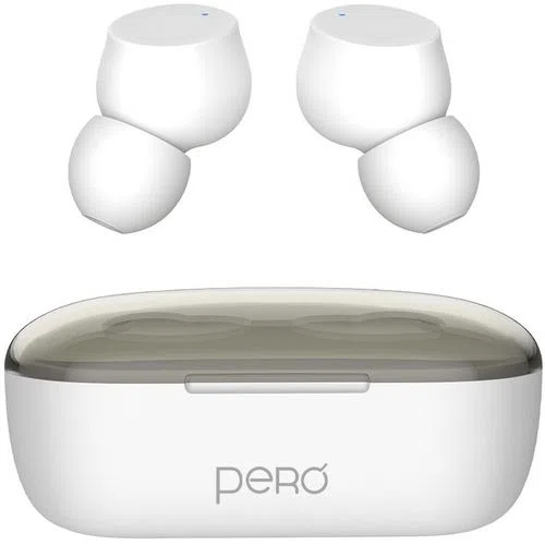 Наушники Pero TWS07, Bluetooth, внутриканальные, белый ptws07w