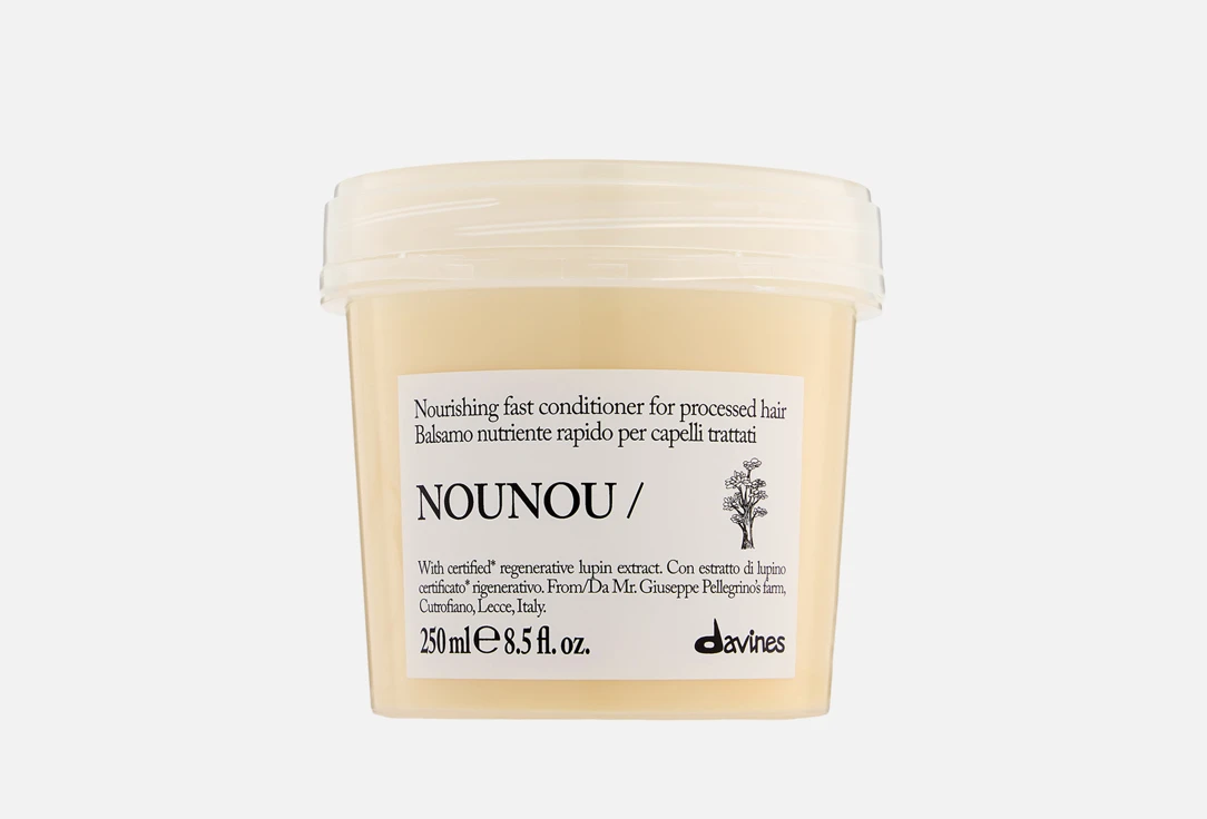 Davines Питательный восстанавливающий кондиционер для волос NOUNOU CONDITIONER 250 мл