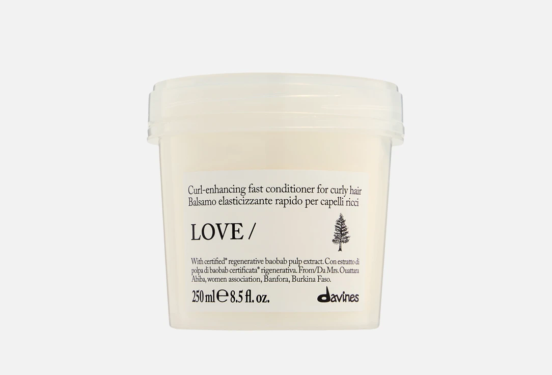 Davines Увлажняющий кондиционер для усиления завитка LOVE CURL CONDITIONER 250 мл
