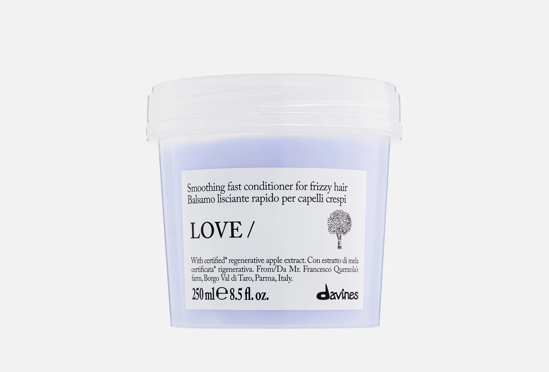 Davines Разглаживающий кондиционер против пушения волос LOVE SMOOTHING CONDITIONER 250 мл