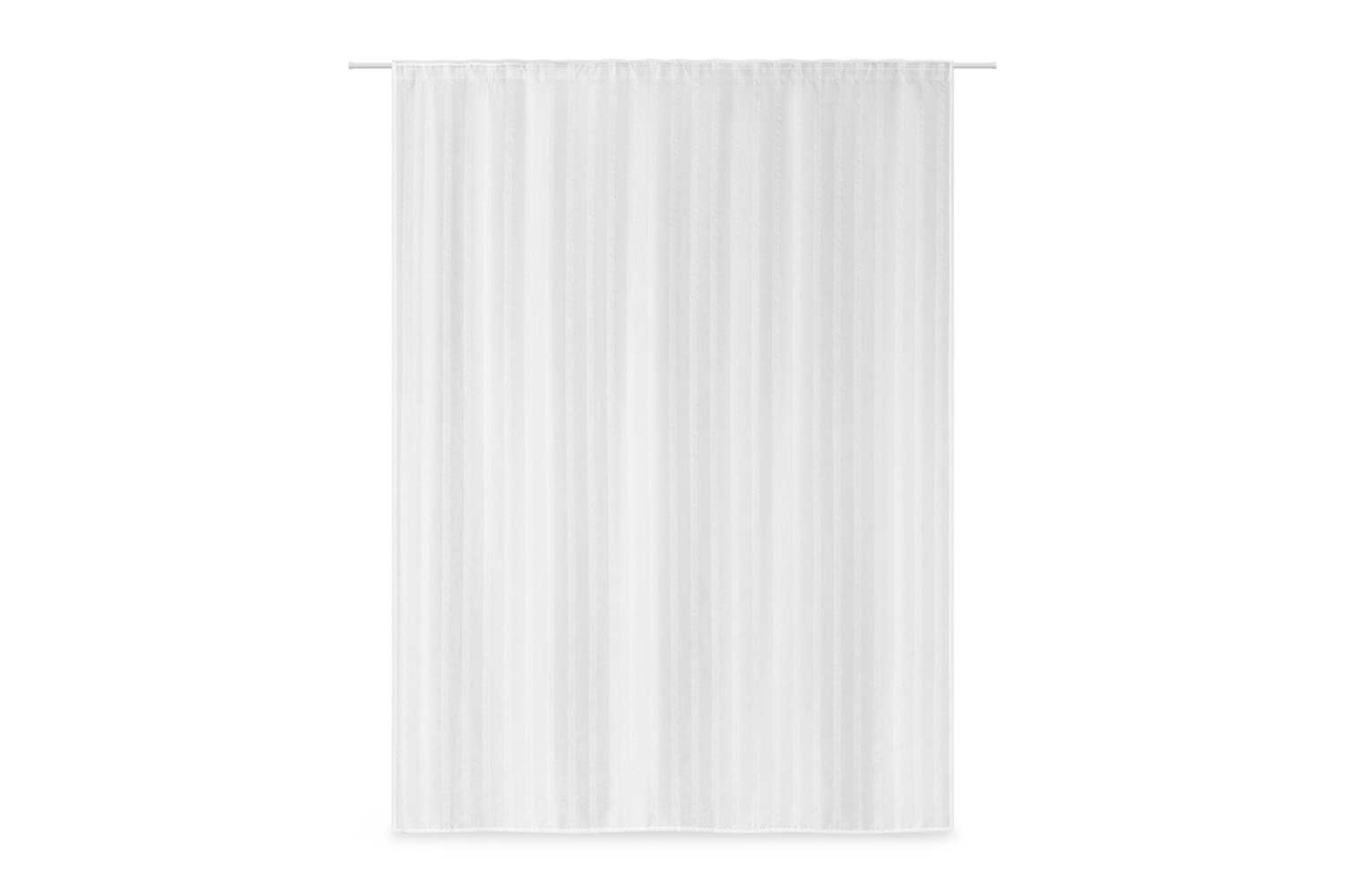 Тюль Micasa Laya полуорганза, 200 × 280 см, белый