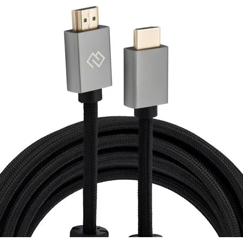 Кабель Digma HDMI 2.0 d-hdmi-2ff-v2.0-5m, 5 м, черный