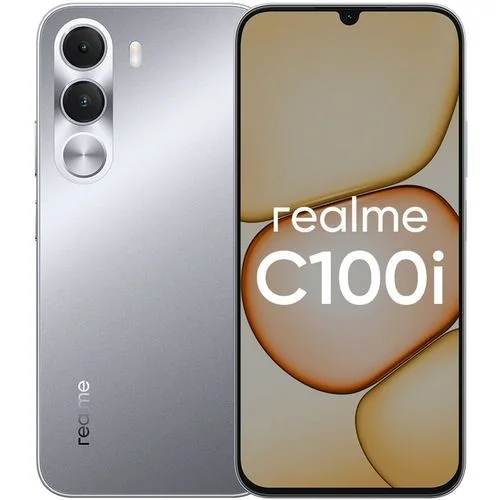 Смартфон Realme C100i 4/128, серебристый