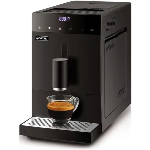 Кофемашина автоматическая Vitek Metropolis VT-8700, черная