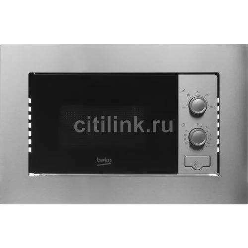 Встраиваемая микроволновая печь Beko BMOB 20102 CX, 20 л, 700 Вт