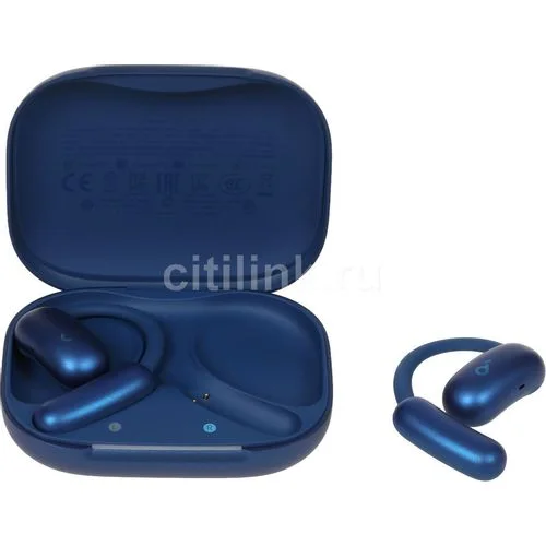 Наушники Anker Soundcore AeroFit, пластик, голубой