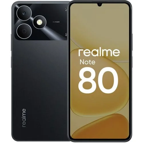 Смартфон Realme Note 80 128 ГБ, ОЗУ 4 ГБ, черный
