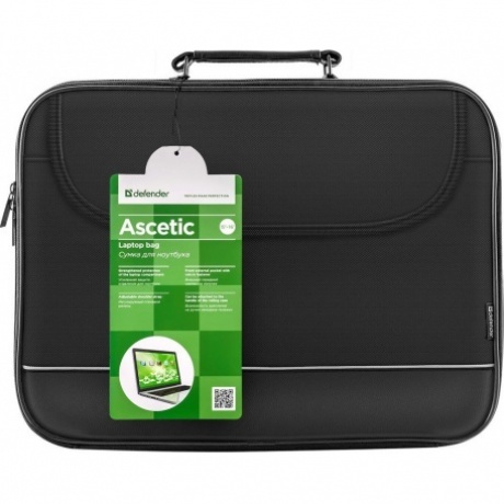 Сумка для ноутбука Defender Ascetic 15-16", чёрная