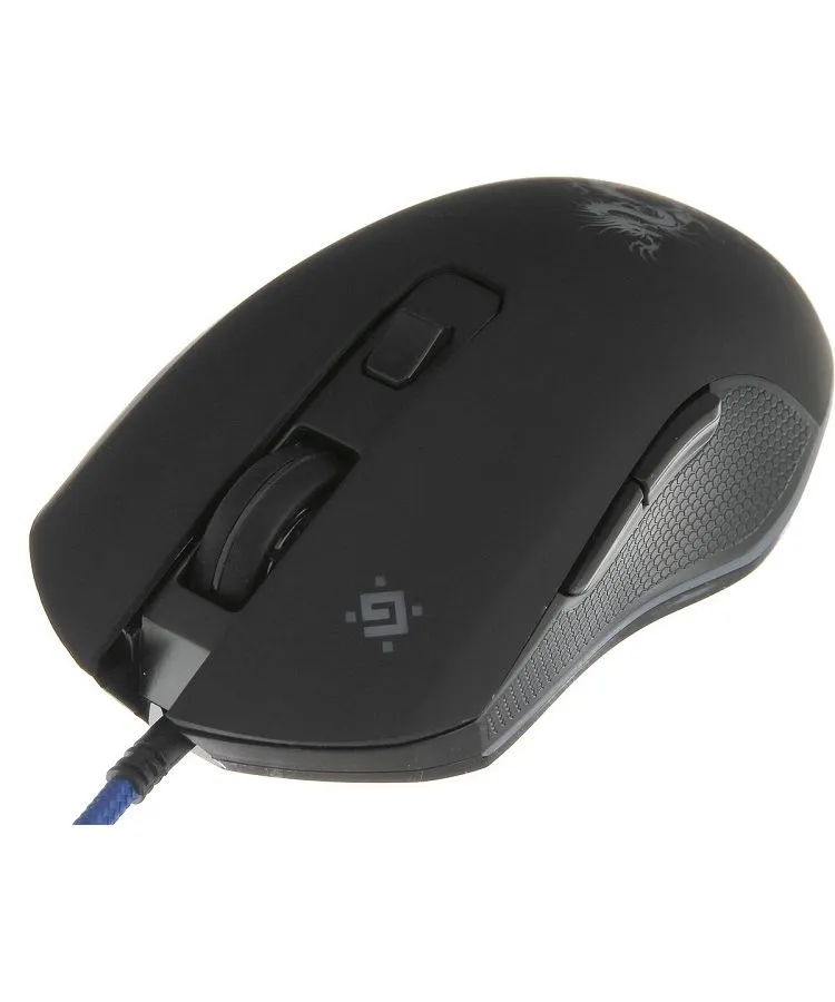 Мышь игровая проводная Defender Sky Dragon GM-090L, чёрная