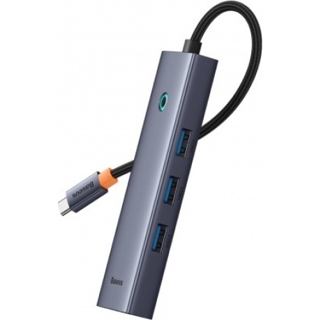 USB-хаб Baseus BS-OH109 Flite Series, Space Grey