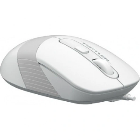 Мышь проводная A4Tech Fstyler FM10, бело-серая