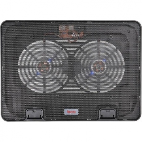 Охлаждающая подставка для ноутбука Buro BU-LCP156-B214H, до 15,6", чёрная