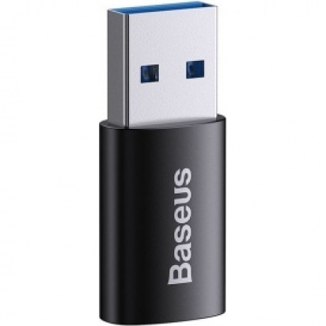 Переходник Baseus Ingenuity USB-A — USB-C (ZJJQ000101), чёрный