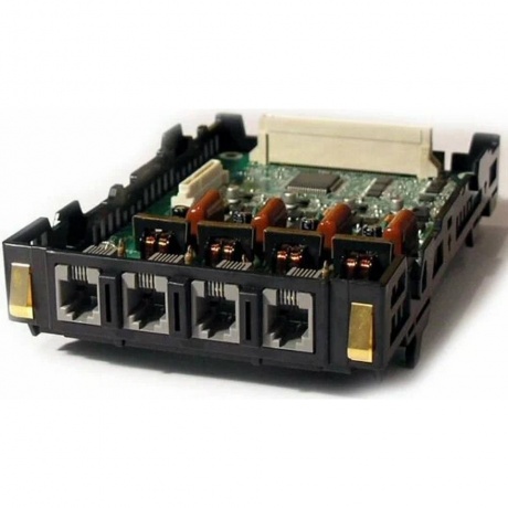 Модуль расширения для АТС Panasonic KX-TDA3161XJ на 4 домофона, черный