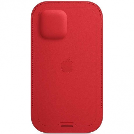 Чехол-футляр Apple Leather Sleeve для iPhone 12 / 12 Pro, натуральная кожа, красный