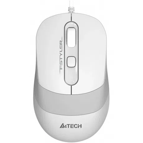 Мышь проводная A4Tech Fstyler FM10S, серо-белый
