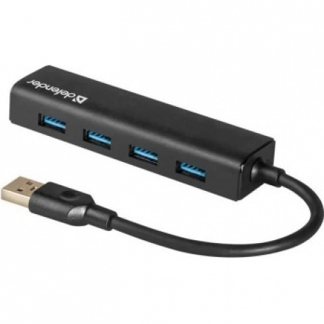 USB-хаб Defender Quadro Express, 4 порта USB 3.0