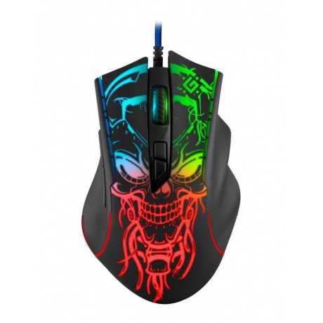 Мышь проводная игровая Defender Bulletstorm GM-928