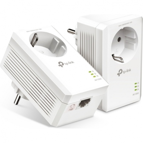 Комплект PowerLine-адаптеров TP-Link TL-PA7017P Kit, 2 шт.