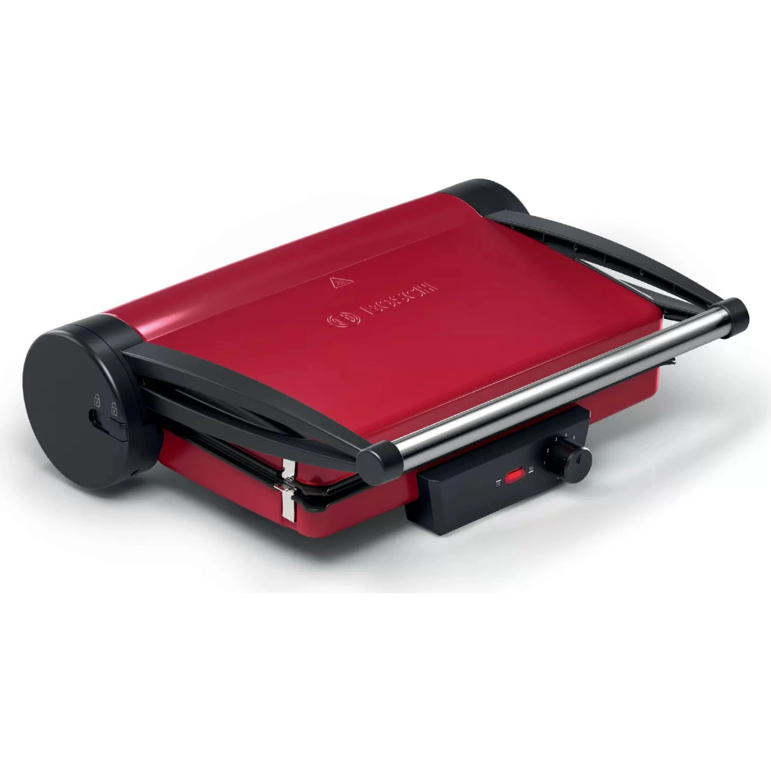 Электрогриль Bosch TCG4104, 2000 Вт, красный