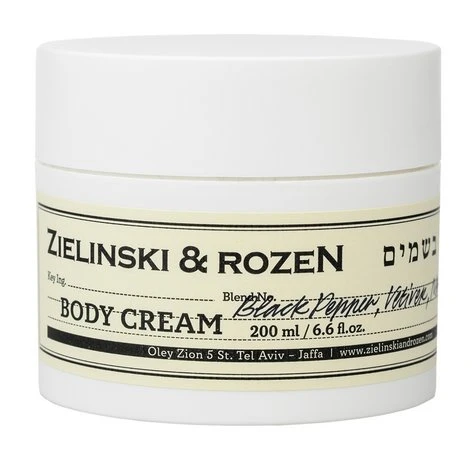 Крем для тела Zielinski & Rozen Black Pepper, Vetiver, Neroli, Amber Body Cream Jar
