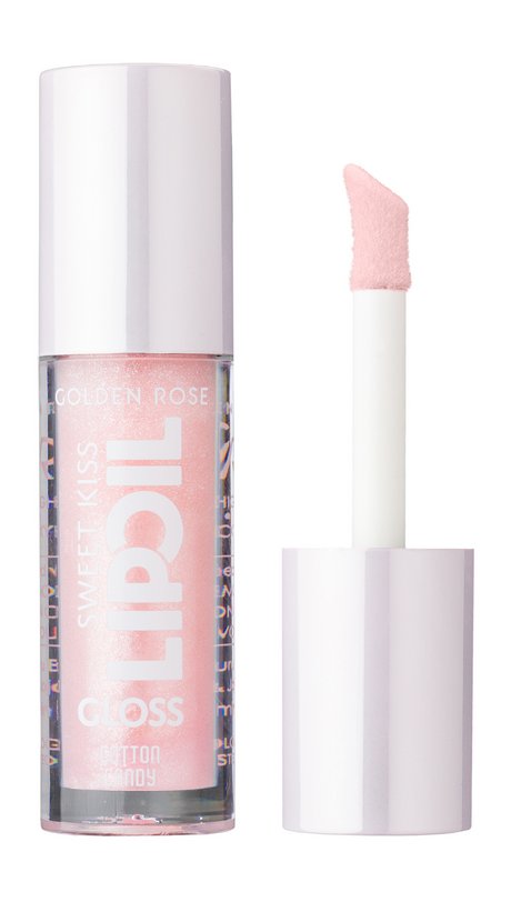 Блеск-масло для губ Golden Rose Sweet Kiss Lip Oil Gloss, оттенок Cotton Candy