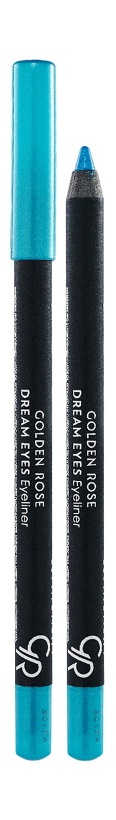 Карандаш для глаз Golden Rose Dream Eyes, Касторовое масло, хлопковое масло, витамин Е