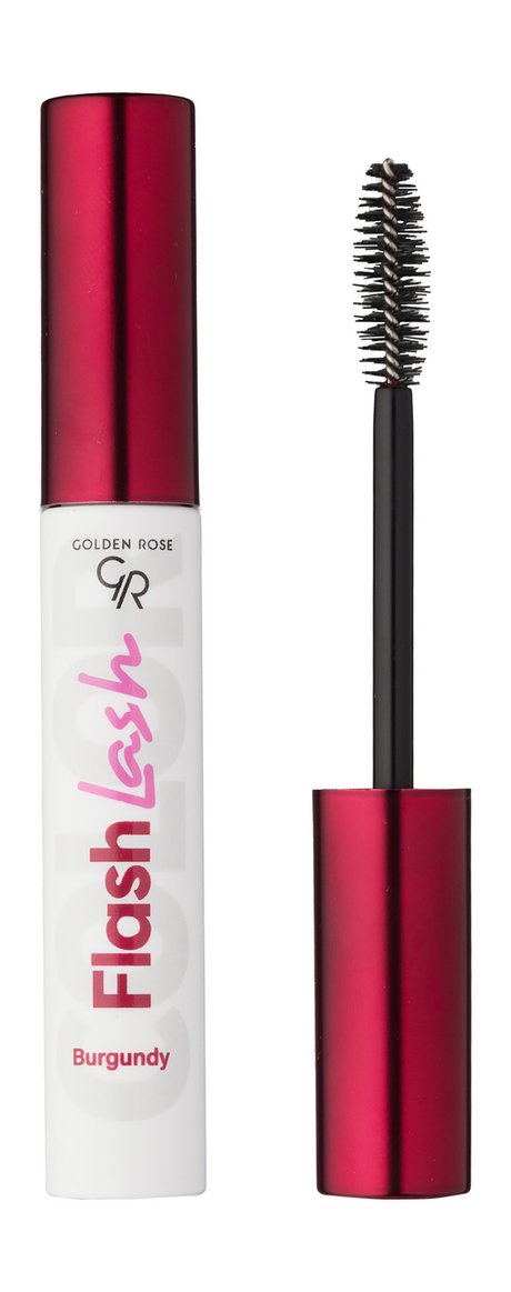 Тушь для ресниц Golden Rose Flash Lash, цветная, широкая палитра ярких оттенков