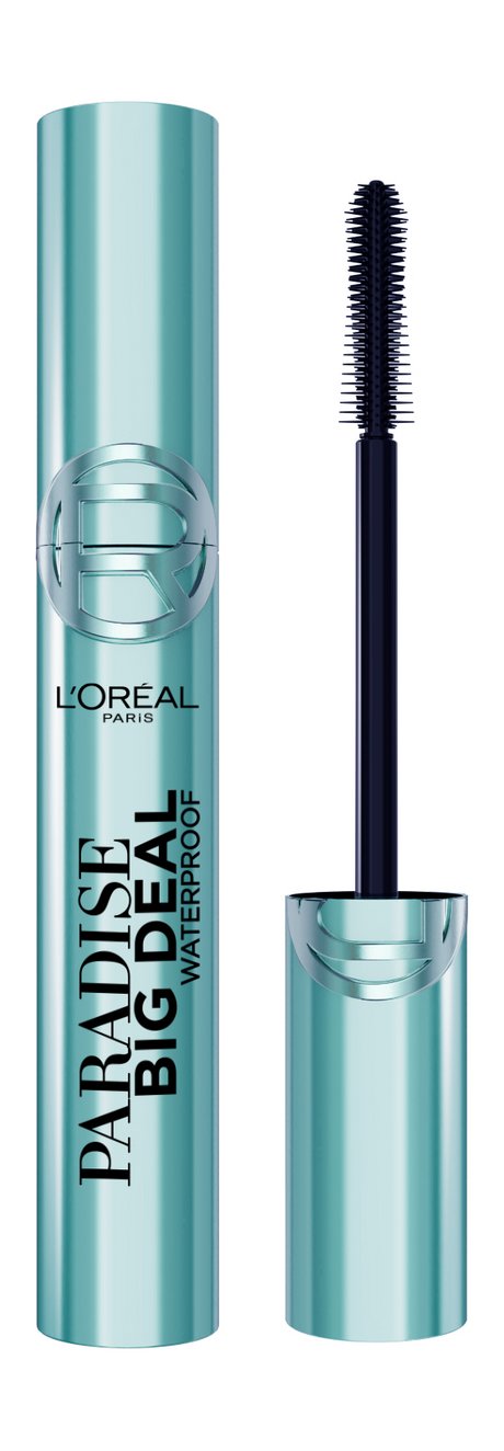 Тушь для ресниц L'Oréal Paris Paradise Big Deal Waterproof, водостойкая, черная