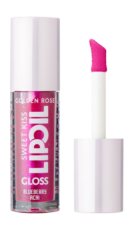 Масло-блеск для губ Golden Rose Sweet Kiss, blueberry acai
