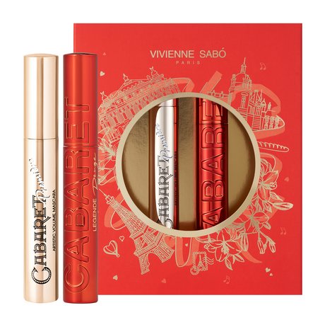Набор тушей для ресниц Vivienne Sabo Cabaret Premiere и Cabaret Legende Rouge, 01 черный, 2 шт. по 9 мл