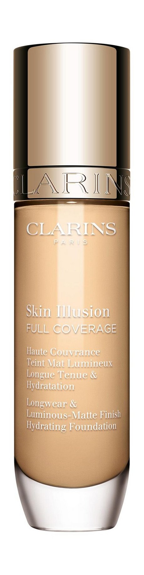 Тональный крем Clarins Skin Illusion, 80% ухаживающих компонентов