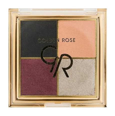 Палетка теней для век Golden Rose Quattro Eyeshadow