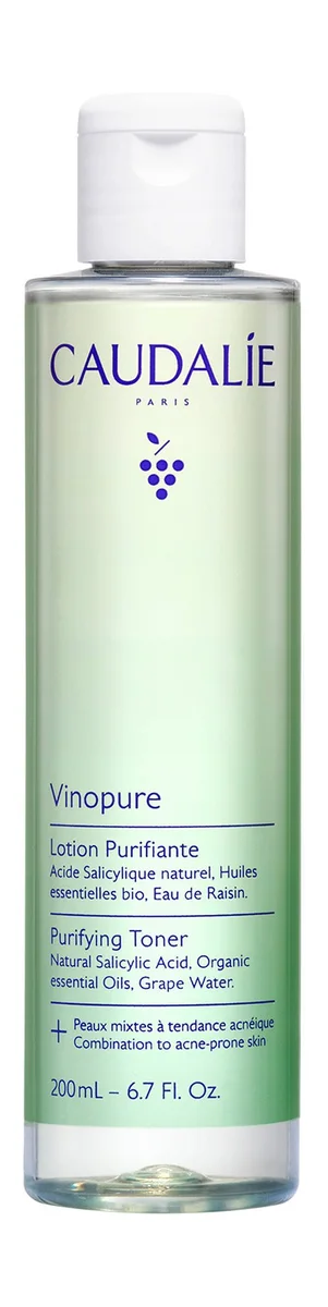 Очищающий тоник для лица Caudalie Vinopure Purifying
