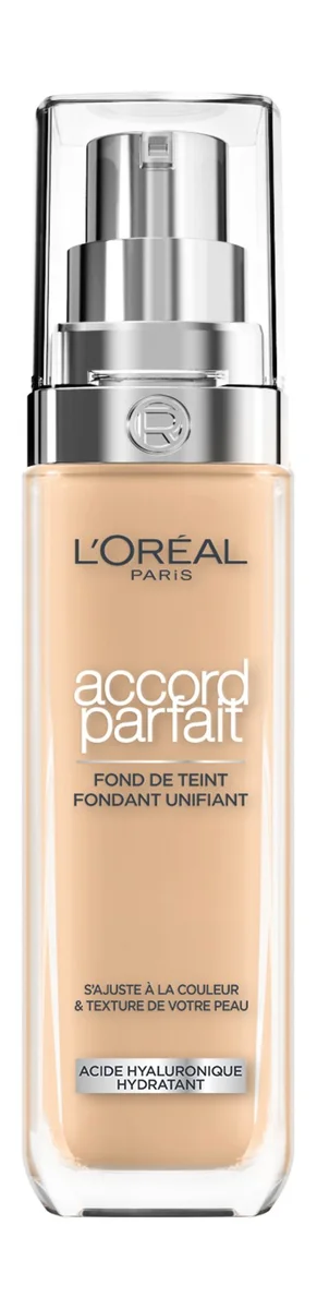 Тональный крем L'Oréal Paris Accord Parfait, SPF 16, жидкая текстура, увлажнение до 24 часов