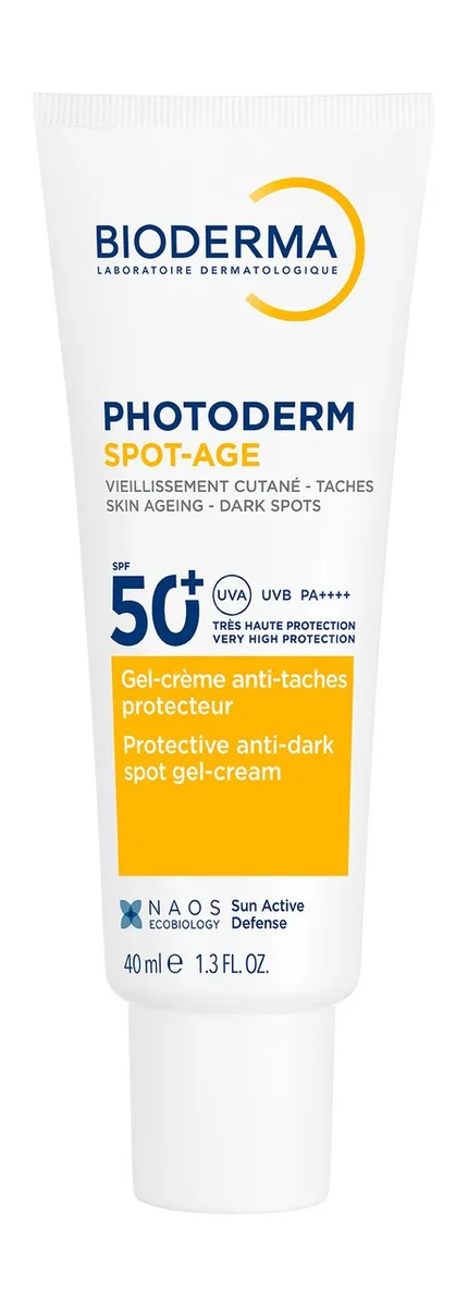 Солнцезащитный гель-крем Bioderma Photoderm Spot-Age SPF 50+, 40 мл