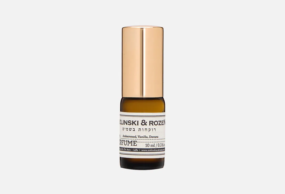 Концентрированные духи Zielinski & Rozen Amberwood, Vanilla, Davana, 10 мл, миниатюра