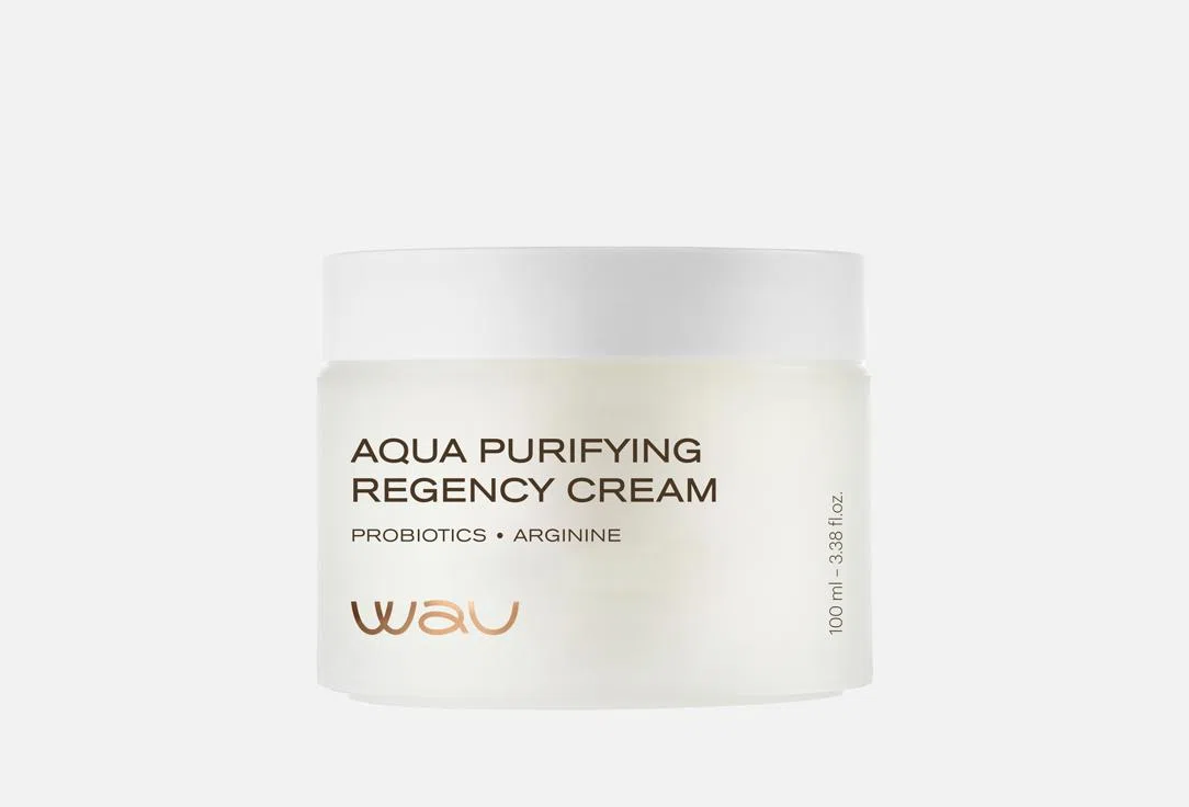 Wau Крем-уход для лица Aqua purifying regency 100мл