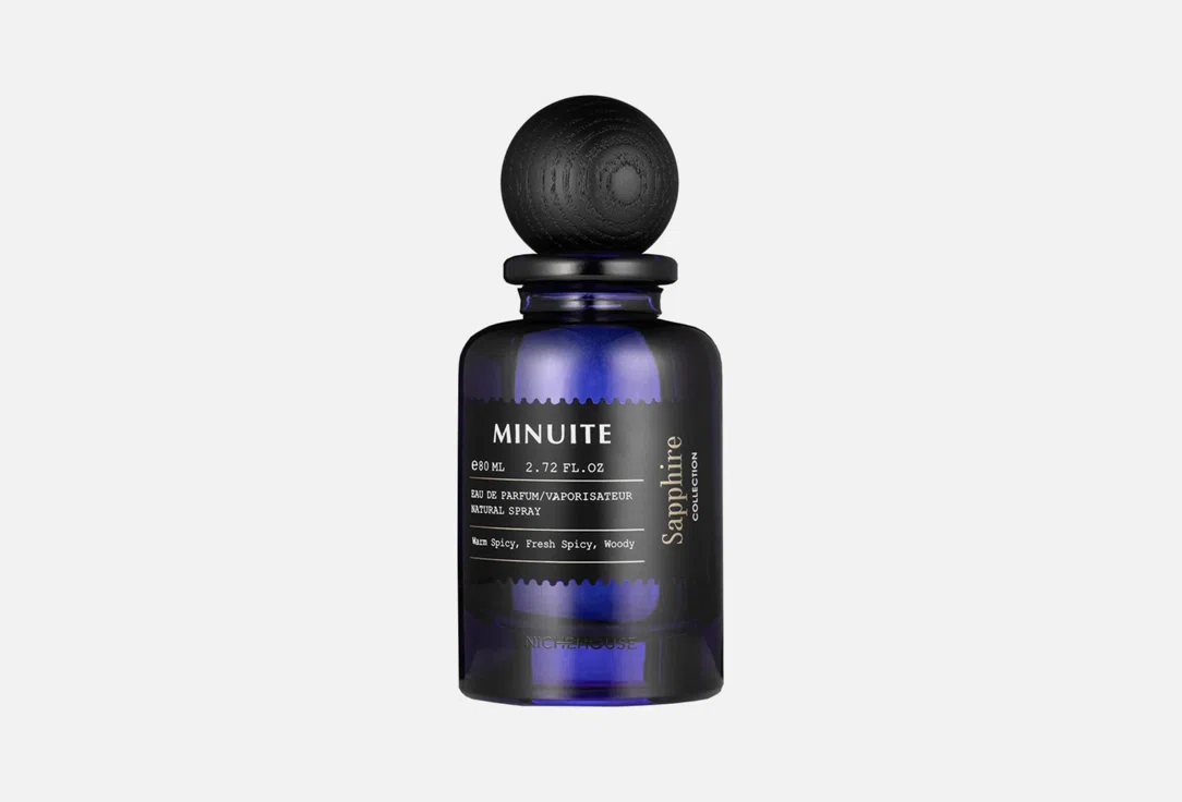 Парфюмерная вода Nichehouse Sapphire Collection Minuite, 80 мл