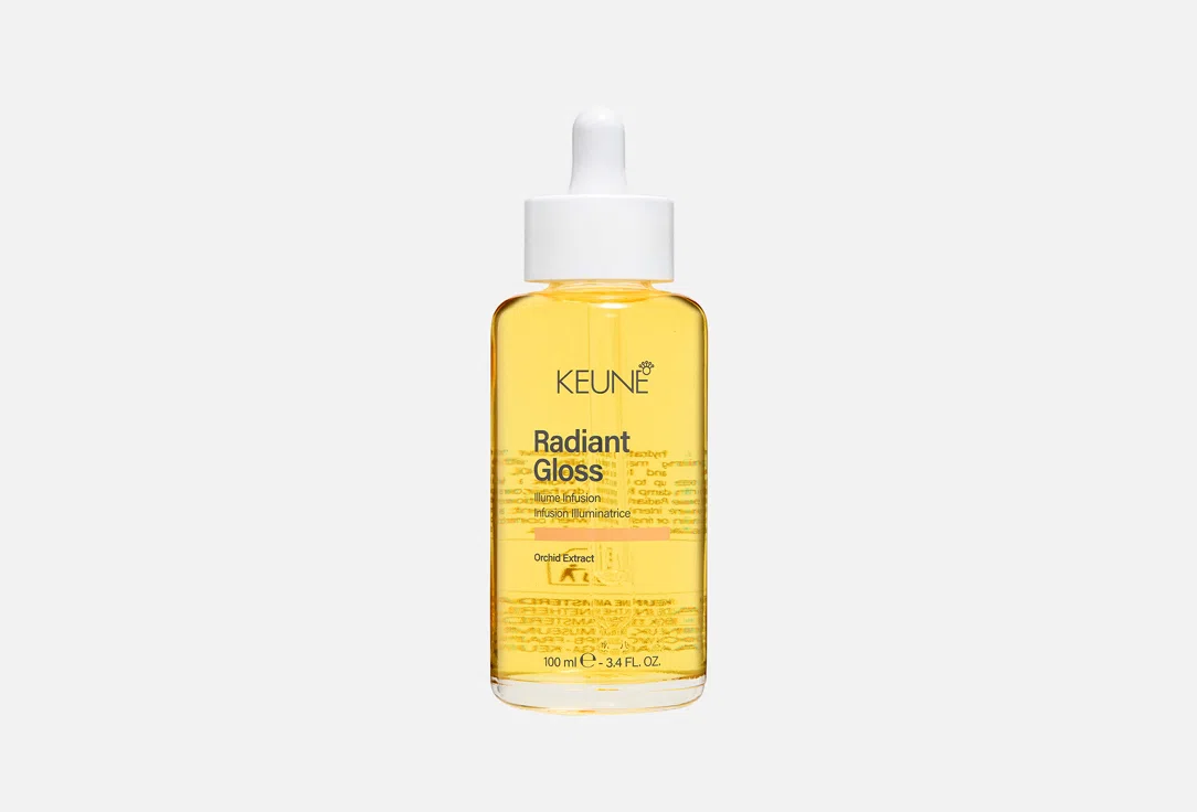 Несмываемая сыворотка для блеска волос Keune Radiant Gloss, 100 мл
