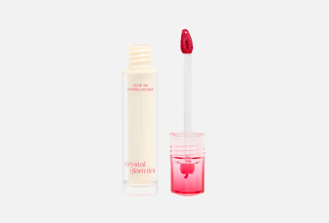 Тинт для губ Clio Crystal Glam 18 Fresh Apple, 3,4 г, розовый, глянцевый финиш