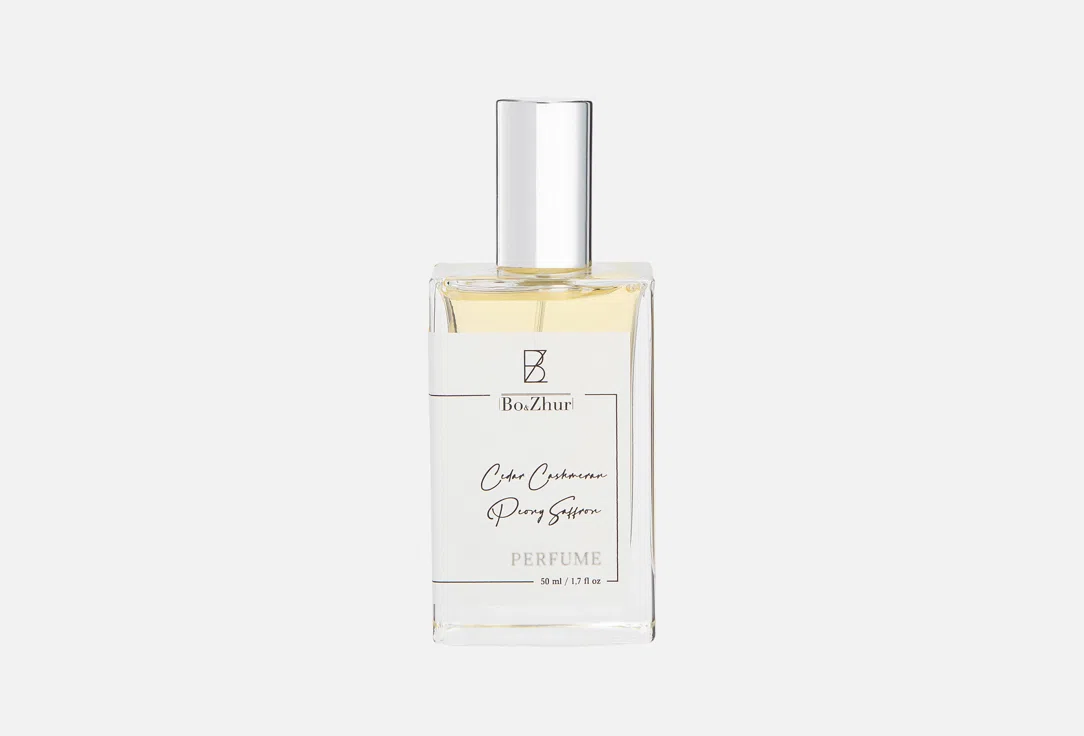 Парфюмерная Bo&Zhur вода Cedar,Cashmeran,Peony,Saffron 50мл