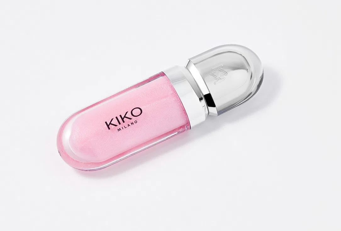 Kiko Milano Блеск для губ смягчающий с трехмерным эффектом 05 Pearly Pink 6,5мл