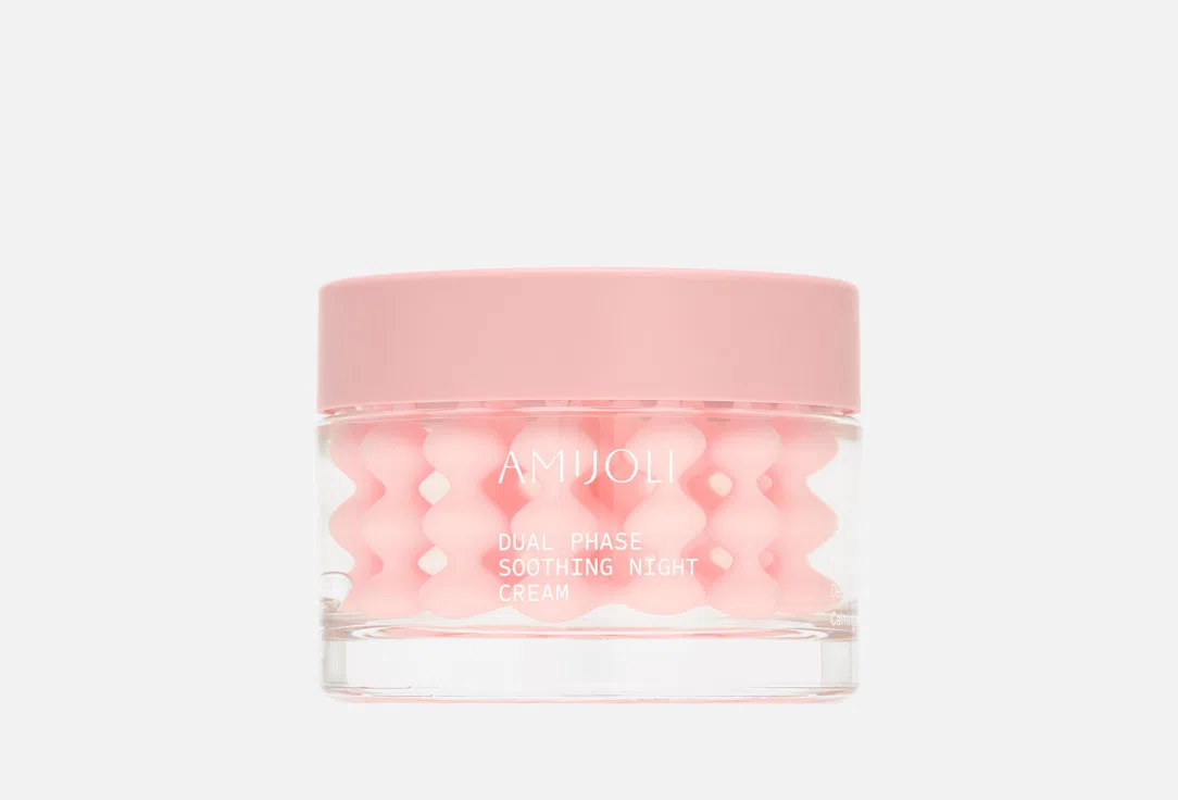 Ночной капсульный крем для лица Amijoli Dual Phase Soothing Night, 50 мл