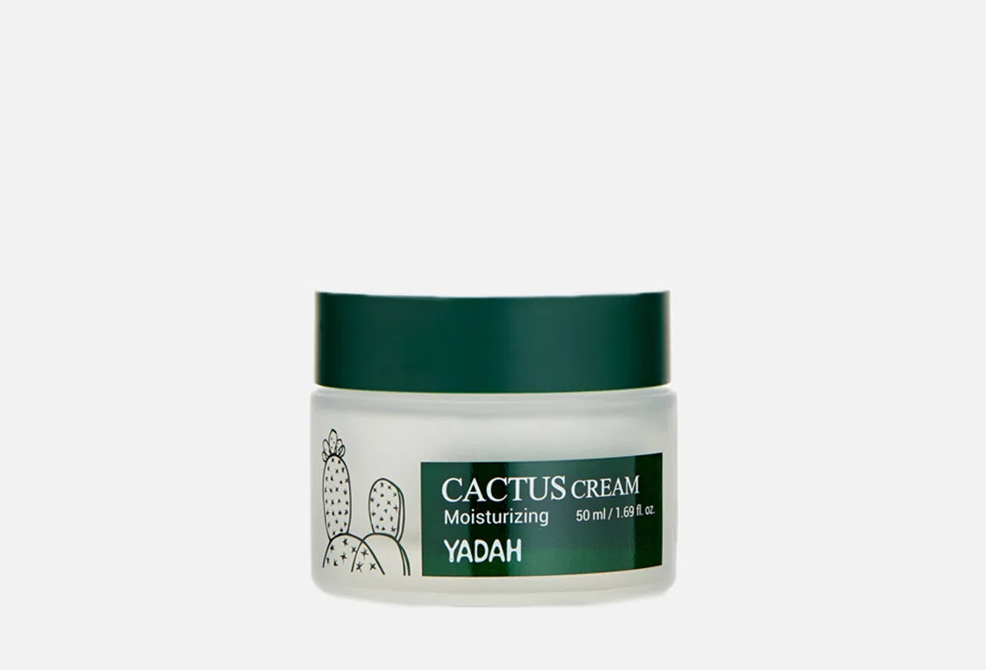 Yadah Крем для лица увлажняющий Cactus Cream, 50мл