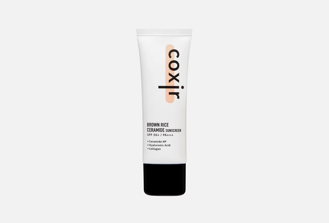 Coxir Крем для лица Солнцезащитный Brown Rice Ceramide SPF50+ 50мл
