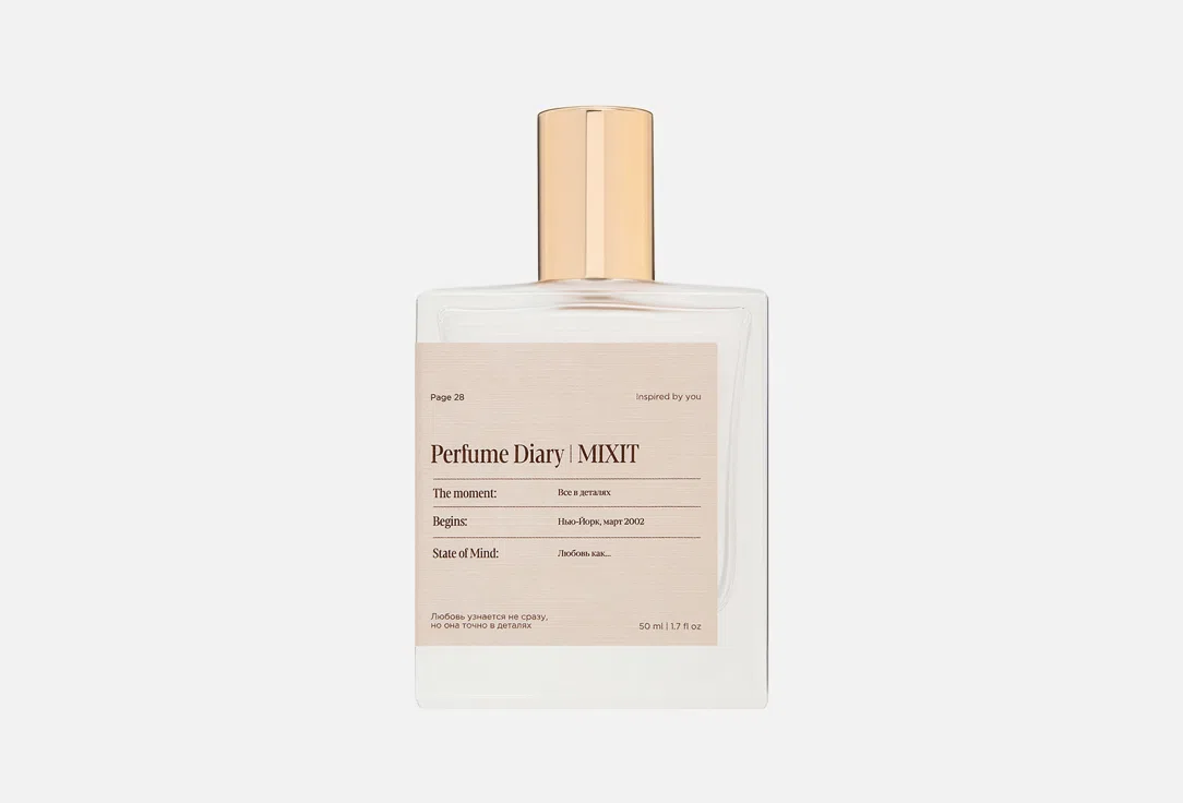 Парфюмерная Mixit вода д/женщин Perfume Diary Page 28 50мл