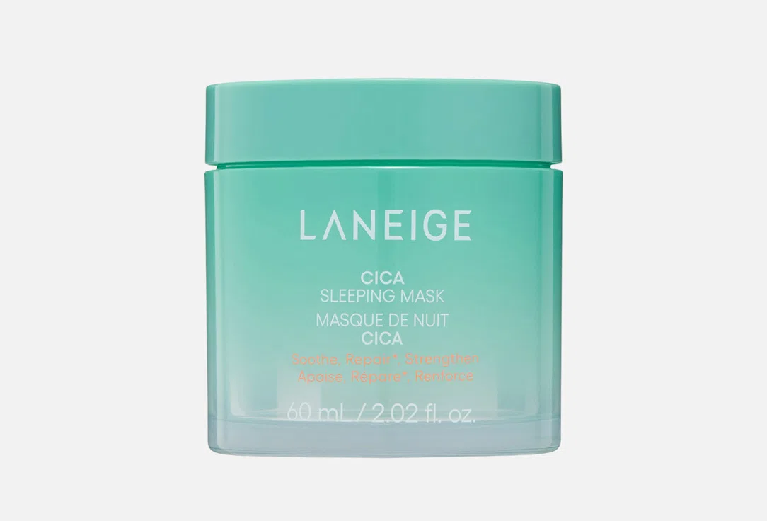 Ночная успокаивающая маска для лица Laneige Cica Sleeping, 60 мл